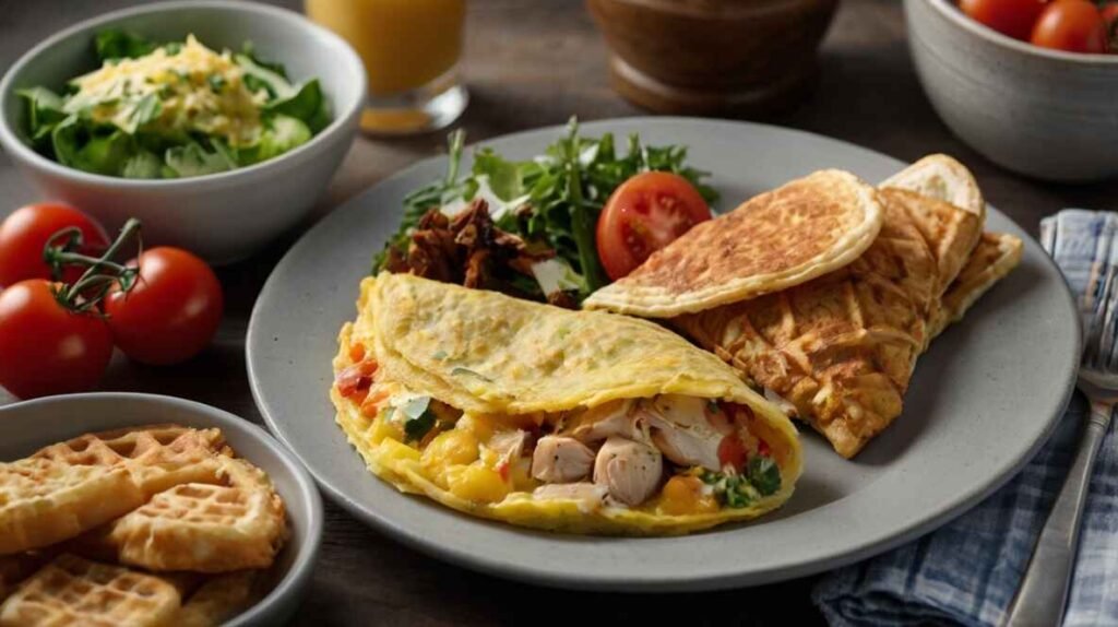 Chicken Breakfast meals, quick and easy