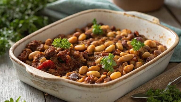 Baked Beans with Ground Beef Recipe