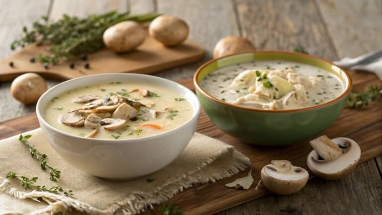 Is There a Difference Between Cream of Chicken and Cream of Mushroom Soup?