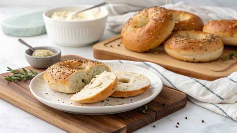 Gluten Free Bagel Sliced
