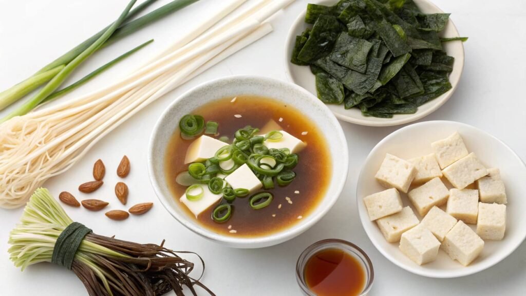 Miso soup ingredients